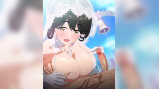 (Sound Edit) Totoro-On - Yamaba Yume's Bridal Handjob