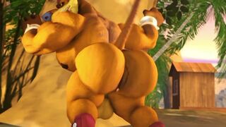 Crash and Tiny Tiger Outdoor Sex - [Shinyagaia]