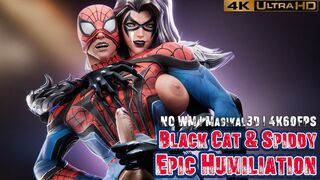 Black Cat & Spiddy [NO WM][Magikal3D][4K60FPS]