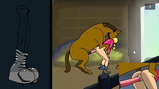 Daisy Mae Happy Animal Farm (Butt & Penis Animation)