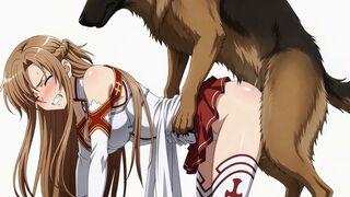 Asuna - DOG SEX