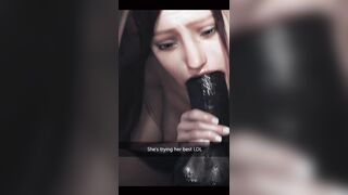 Claire Redfield BLACKED by NemesisXXX