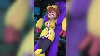 kit doing a hot thighjob (gameoverse)