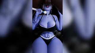 Widowmaker Deepthroat | Kaylzara - 4K 60FPS