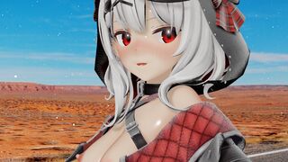 【MMD Hololive】 Shakasa Kuroe in the world of 100 million years from now omake