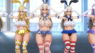 [MMD]Shimakaze - Persecution Complex Cellphone Girl (lol)