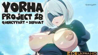 YoRHa - Project 2B [QuencyyArt][4K60FPS]