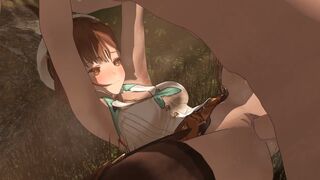 Ryza gaining EXP! ★