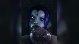 Raven deepthroat loop