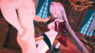 Thelema x Mob video sex (Honkai Impact 3D) NTR