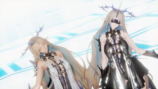 【MMD Wuwa】Fleurdelys&Leviathan Marine Bloomin'