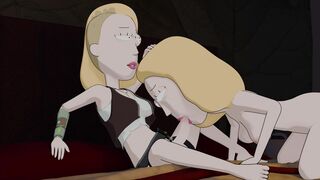 Rick and Morty: Space Beth Blowjob