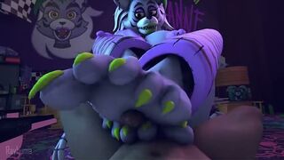 Roxanne Footjob