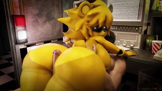 Golden Fredina buttjob