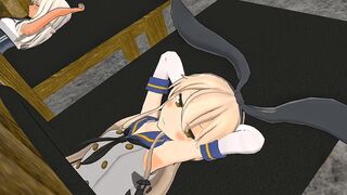 Shimakaze & Ro500 Refueling [R18] Poot
