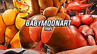 FNAF 4K HMV | BabyMoonART - CptainPumping