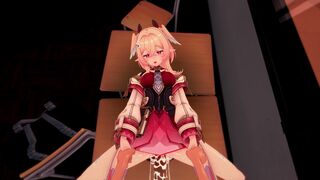 Linnea Doing Sex School Genshin Impact