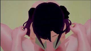[Koikatsu] Mona Blowjob (Short)