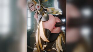 Mercy's Daily Routine - Getting Doggied by a BBC