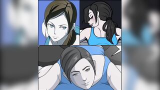 Wii Fit Trainer's Juicy Fat Ass Twerking