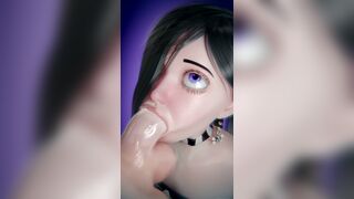 Violet disappearing cocks [Unforbidden][4K]