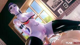 self explanatory (Widowmaker - Overwatch) - Tiaz-3DX