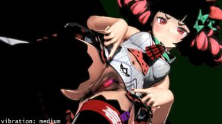 [pubic hair and darker lewd areas] Nangong Yu - 前後腰振りBass Knight