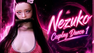 VAM POV - Nezuko Cosplay Dance 1
