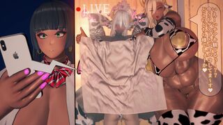 Chiaki's Boyfriend Cheats with a Dark-Skinned Gyaru
