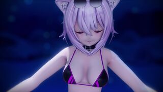 Nekomata Okayu - Umiyuri Kaiteitan - Pubic Hair