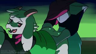 Kris breeding Ralsei In Acid Lake