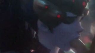 Mercy x Widowmaker x Kiriko NSFW Edit