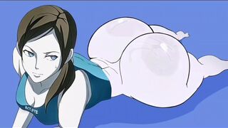 Wii THICC Trainer Teases her Juicy Fat Ass