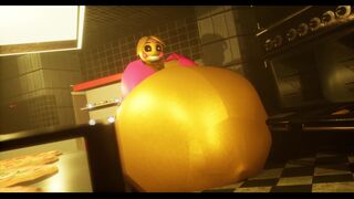 FNACSC The Game: Toy Chica Fart Domination Scene