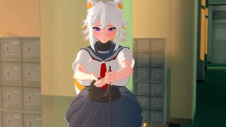 Snowbunny Deme wants to be Dominated