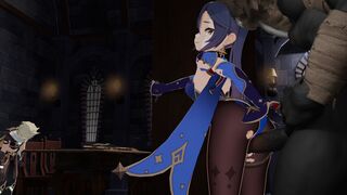 Mona x Hillichurl at library [Part 1]