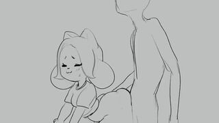 Temmie in backshots