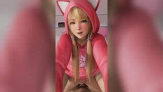 Marie rose cowgirl ride in her favorite hoodie