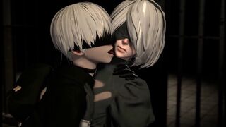 EVERYONE WANTS A PIECE OF 9S COMPILATION PT 1 (yorha 9s Compilation)