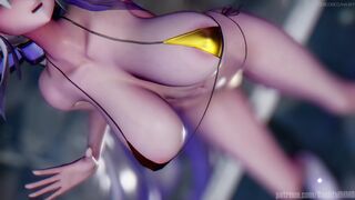 [R18 MMD] (弱音ハク) PartyTonight