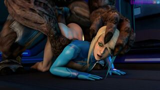 Monster And Samus [Garryswood]