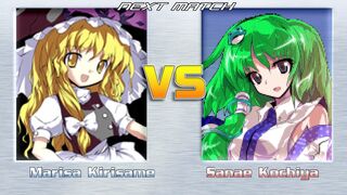 Marisa Kirisame vs Sanae Kochiya