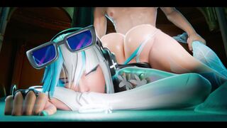 luna snow jackass
