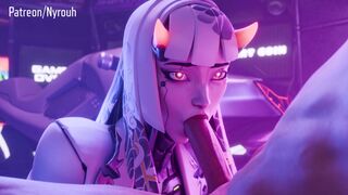 Overwatch Shion blowjob (Nyrouh)