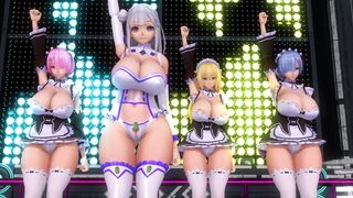 [MMD]Re:Zero - Massara Blue Jeans