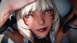 Y'shtola Yorha Kiss & Creampie (InitialA) (Sounds + Upscaled)