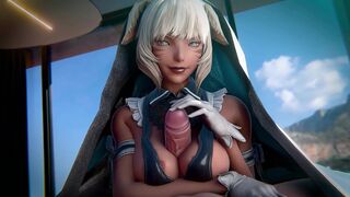 Y'shtola Yorha Cuddling Tipjob (InitialA) (Sounds + Upscaled)