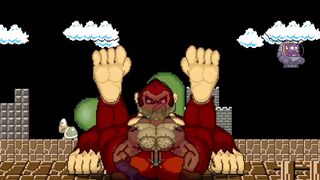 MUGEN: Mario mating pressing Donkey Kong
