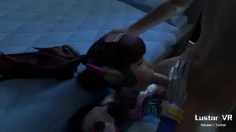 [6DOF VR] Dva Deepthroating Hard