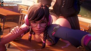 D.va Academy Slut Part 1